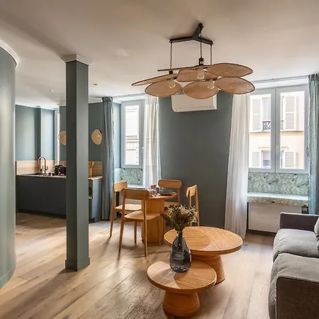 Apartment The Blue Nature Downtown Montmartre *